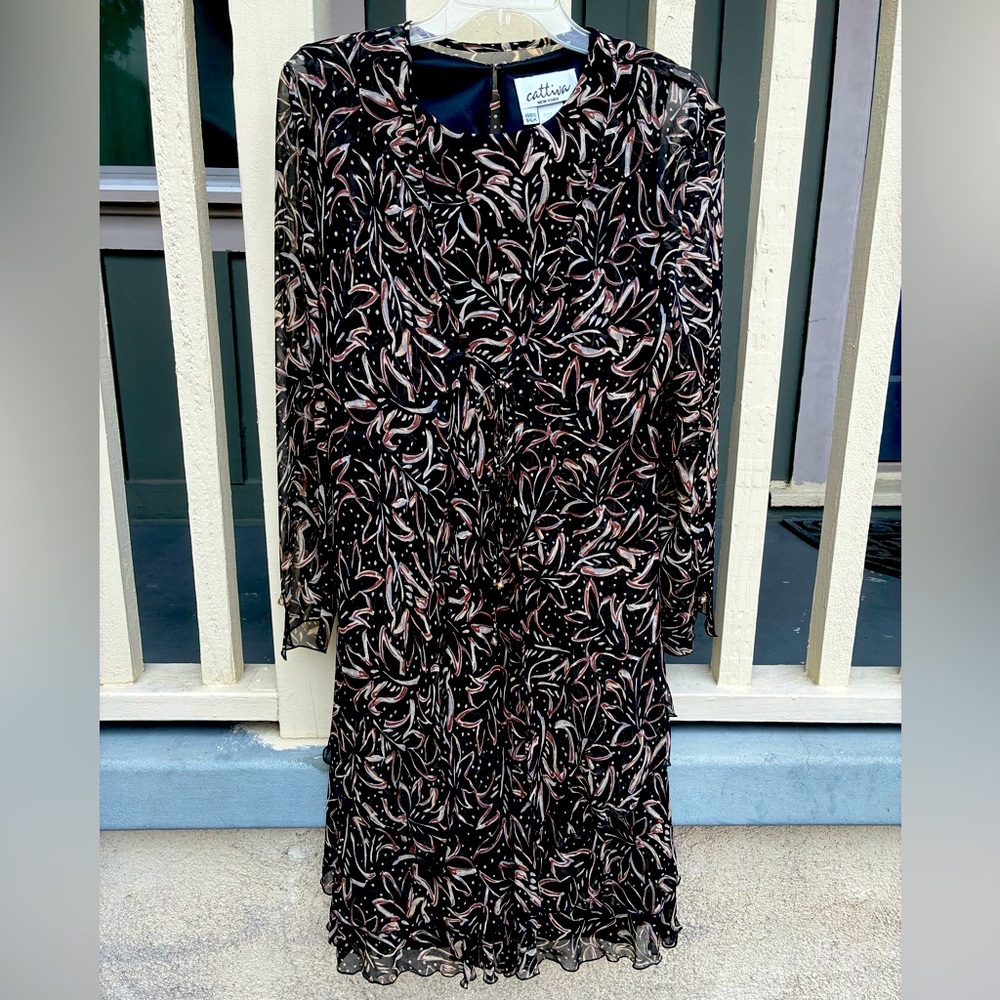 Vintage ✨ 50s Cattiva Silk Dress